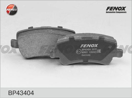 Fenox BP43404 - Kit pastiglie freno, Freno a disco autozon.pro