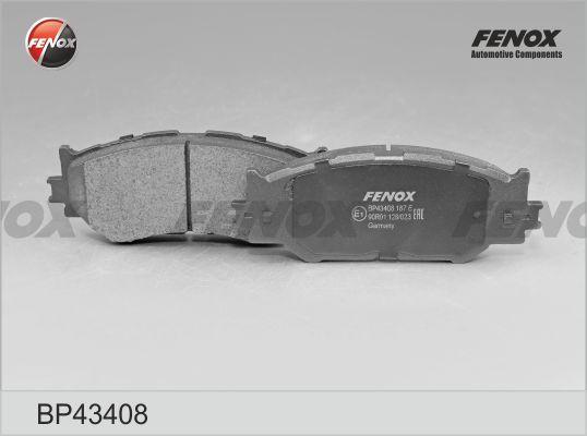 Fenox BP43408 - Kit pastiglie freno, Freno a disco autozon.pro