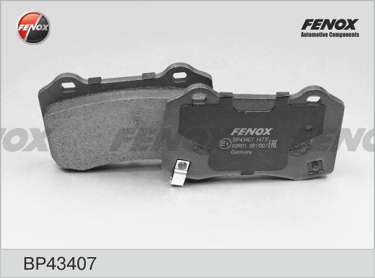 Fenox BP43407 - Kit pastiglie freno, Freno a disco autozon.pro