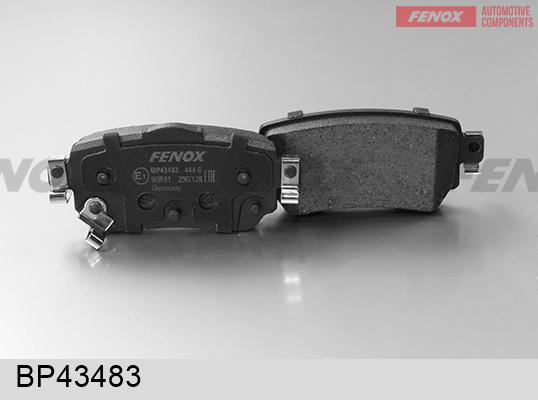 Fenox BP43483 - Kit pastiglie freno, Freno a disco autozon.pro