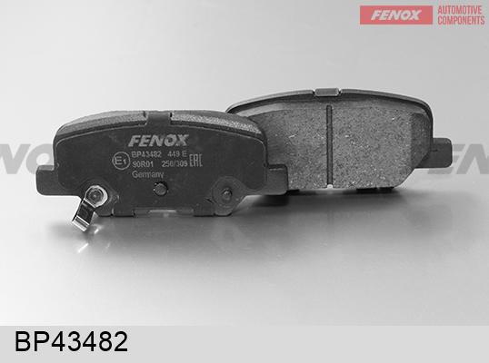 Fenox BP43482 - Kit pastiglie freno, Freno a disco autozon.pro