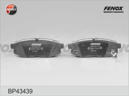 Fenox BP43439 - Kit pastiglie freno, Freno a disco autozon.pro