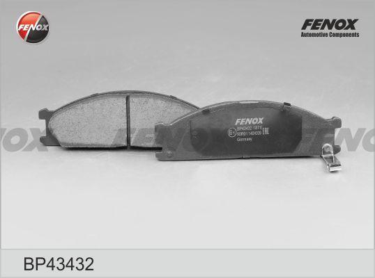 Fenox BP43432 - Kit pastiglie freno, Freno a disco autozon.pro