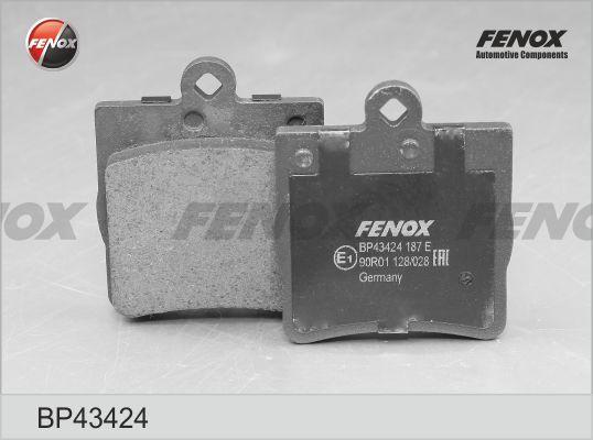 Fenox BP43424 - Kit pastiglie freno, Freno a disco autozon.pro