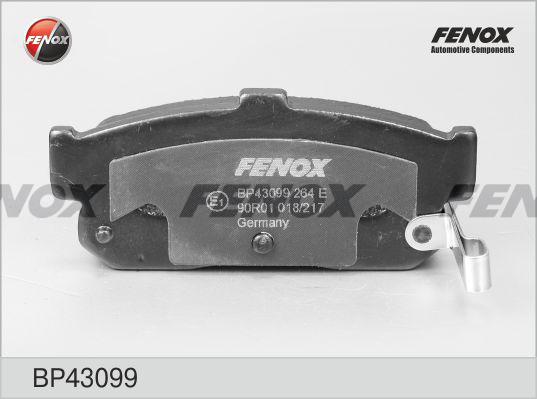 Fenox BP43099 - Kit pastiglie freno, Freno a disco autozon.pro