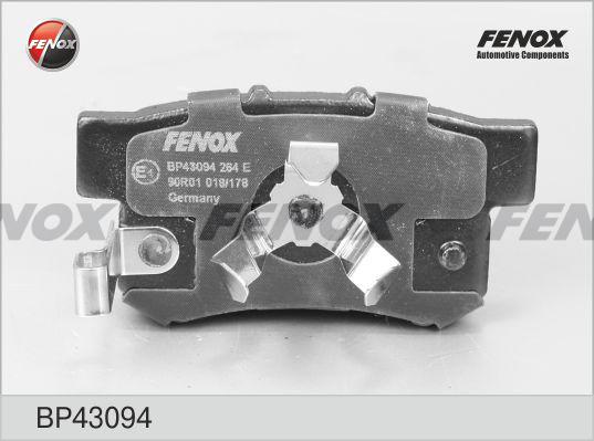 Fenox BP43094 - Kit pastiglie freno, Freno a disco autozon.pro