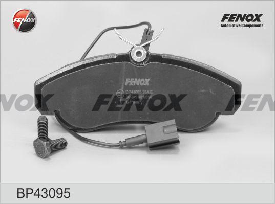 Fenox BP43095 - Kit pastiglie freno, Freno a disco autozon.pro