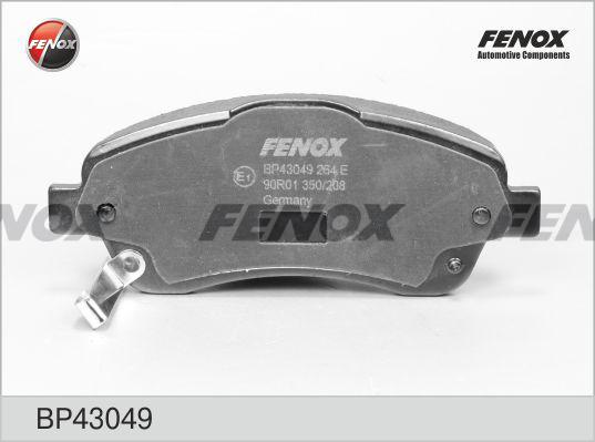 Fenox BP43049 - Kit pastiglie freno, Freno a disco autozon.pro