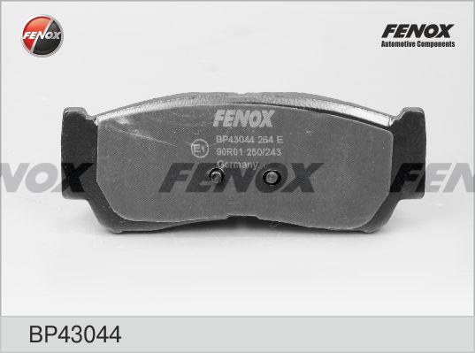 Fenox BP43044 - Kit pastiglie freno, Freno a disco autozon.pro