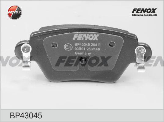 Fenox BP43045 - Kit pastiglie freno, Freno a disco autozon.pro