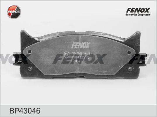 Fenox BP43046 - Kit pastiglie freno, Freno a disco autozon.pro