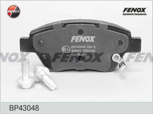 Fenox BP43048 - Kit pastiglie freno, Freno a disco autozon.pro