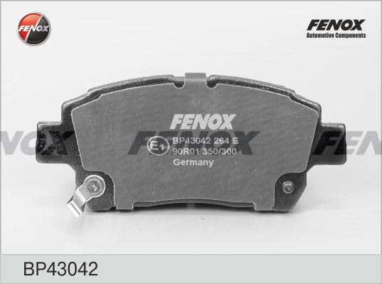 Fenox BP43042 - Kit pastiglie freno, Freno a disco autozon.pro