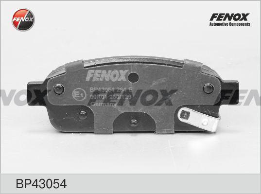 Fenox BP43054 - Kit pastiglie freno, Freno a disco autozon.pro