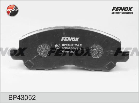 Fenox BP43052 - Kit pastiglie freno, Freno a disco autozon.pro