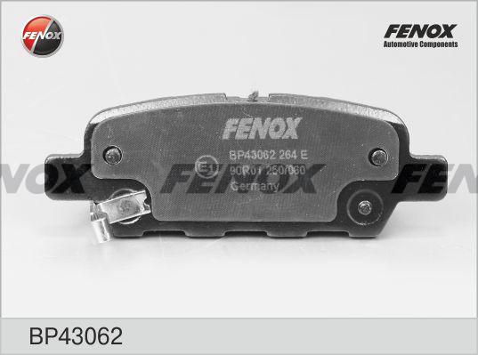 Fenox BP43062 - Kit pastiglie freno, Freno a disco autozon.pro