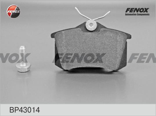 Fenox BP43014 - Kit pastiglie freno, Freno a disco autozon.pro