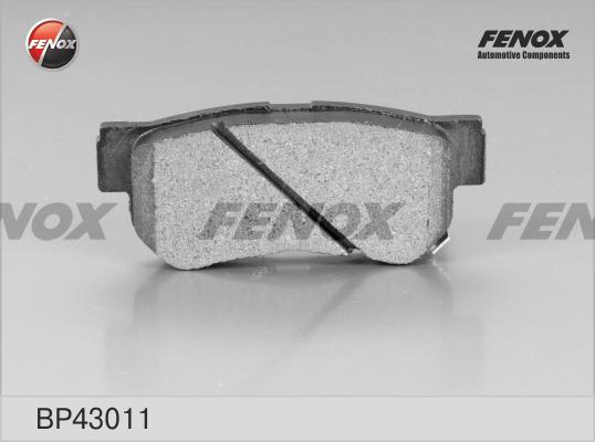 Fenox BP43011 - Kit pastiglie freno, Freno a disco autozon.pro