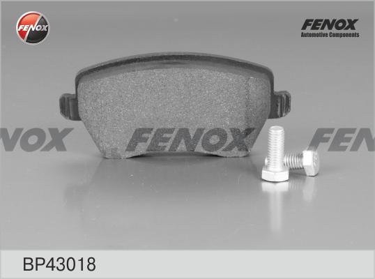 Fenox BP43018 - Kit pastiglie freno, Freno a disco autozon.pro