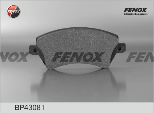 Fenox BP43081 - Kit pastiglie freno, Freno a disco autozon.pro