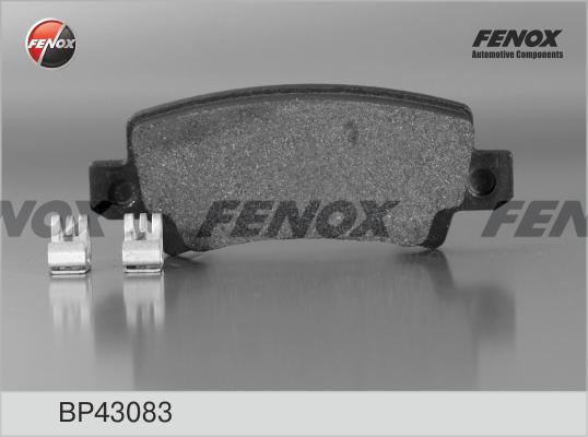 Fenox BP43083 - Kit pastiglie freno, Freno a disco autozon.pro