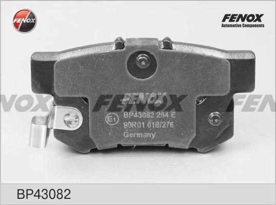 Fenox BP43082 - Kit pastiglie freno, Freno a disco autozon.pro