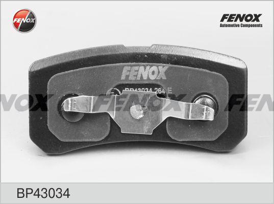 Fenox BP43034 - Kit pastiglie freno, Freno a disco autozon.pro