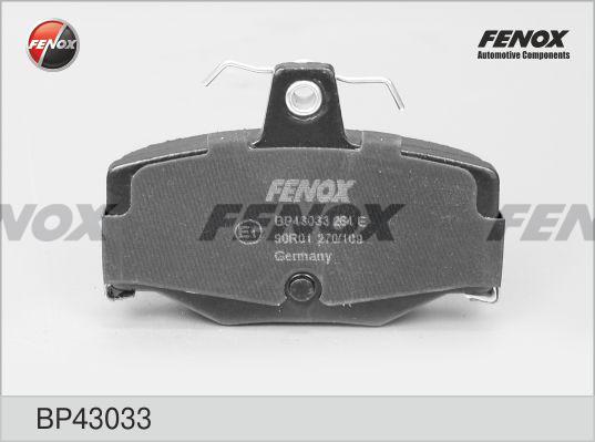 Fenox BP43033 - Kit pastiglie freno, Freno a disco autozon.pro