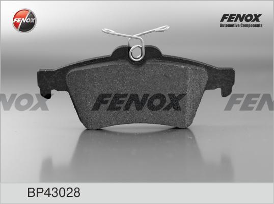 Fenox BP43028 - Kit pastiglie freno, Freno a disco autozon.pro