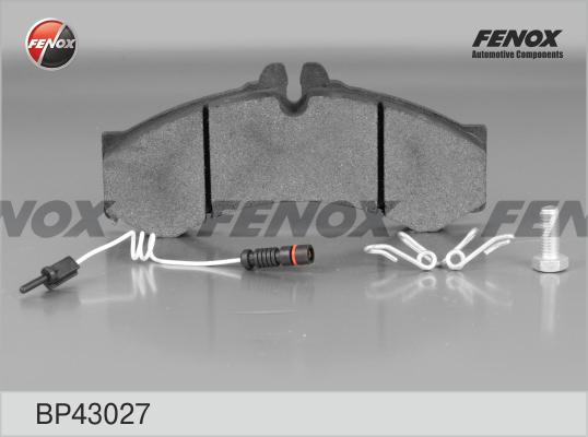 Fenox BP43027 - Kit pastiglie freno, Freno a disco autozon.pro