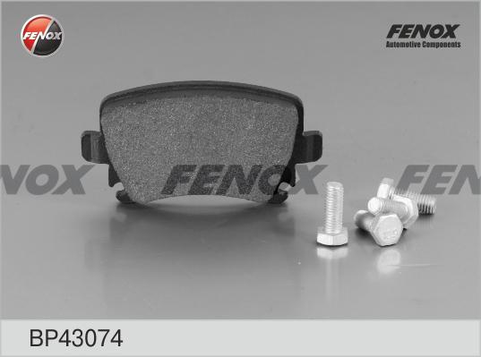 Fenox BP43074 - Kit pastiglie freno, Freno a disco autozon.pro