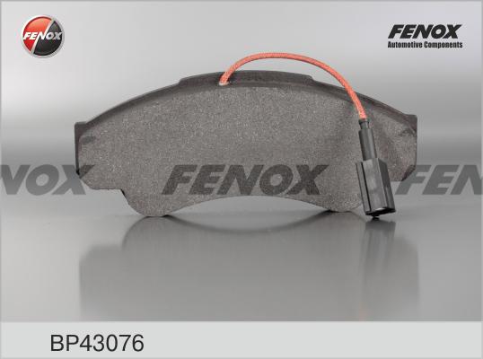 Fenox BP43076 - Kit pastiglie freno, Freno a disco autozon.pro