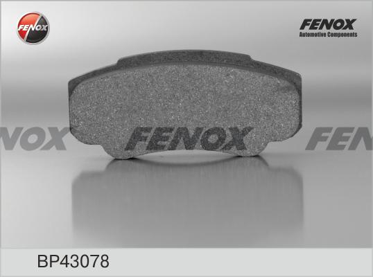 Fenox BP43078 - Kit pastiglie freno, Freno a disco autozon.pro