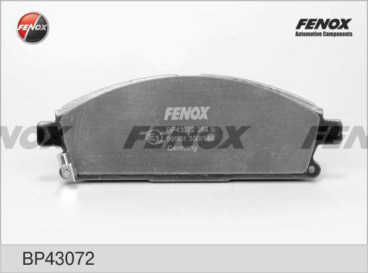 Fenox BP43072 - Kit pastiglie freno, Freno a disco autozon.pro