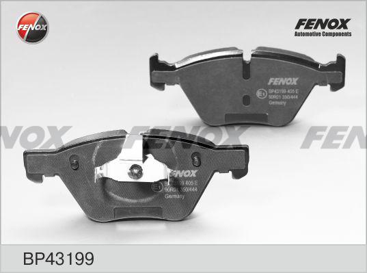 Fenox BP43199 - Kit pastiglie freno, Freno a disco autozon.pro