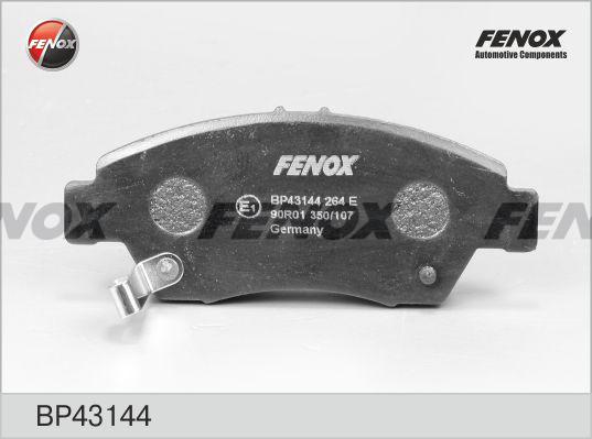 Fenox BP43144 - Kit pastiglie freno, Freno a disco autozon.pro