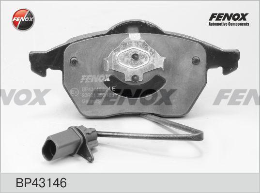 Fenox BP43146 - Kit pastiglie freno, Freno a disco autozon.pro