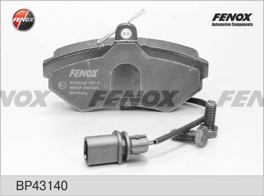 Fenox BP43140 - Kit pastiglie freno, Freno a disco autozon.pro