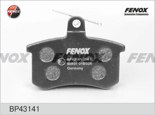 Fenox BP43141 - Kit pastiglie freno, Freno a disco autozon.pro