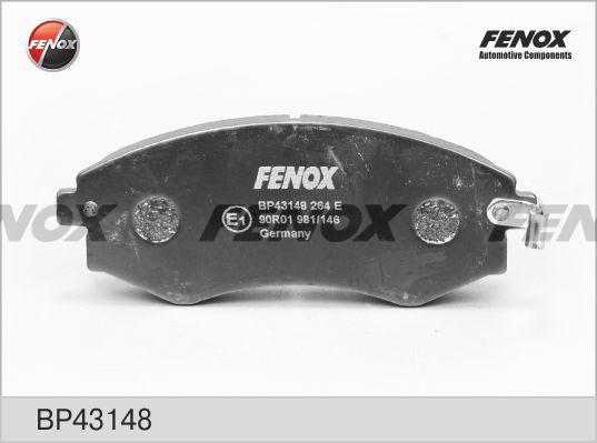 Fenox BP43148 - Kit pastiglie freno, Freno a disco autozon.pro