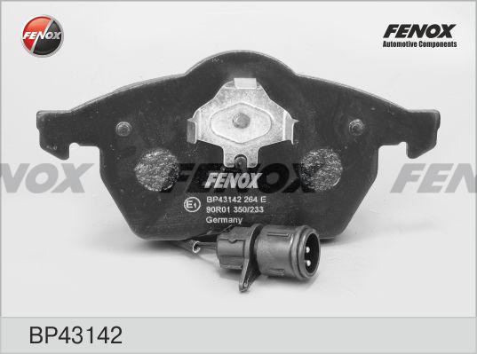 Fenox BP43142 - Kit pastiglie freno, Freno a disco autozon.pro