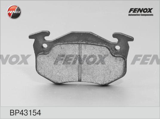 Fenox BP43154 - Kit pastiglie freno, Freno a disco autozon.pro