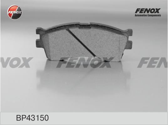 Fenox BP43150 - Kit pastiglie freno, Freno a disco autozon.pro