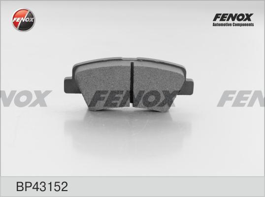 Fenox BP43152 - Kit pastiglie freno, Freno a disco autozon.pro