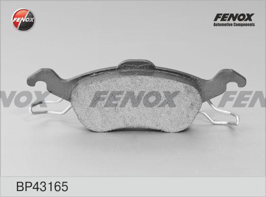 Fenox BP43165 - Kit pastiglie freno, Freno a disco autozon.pro