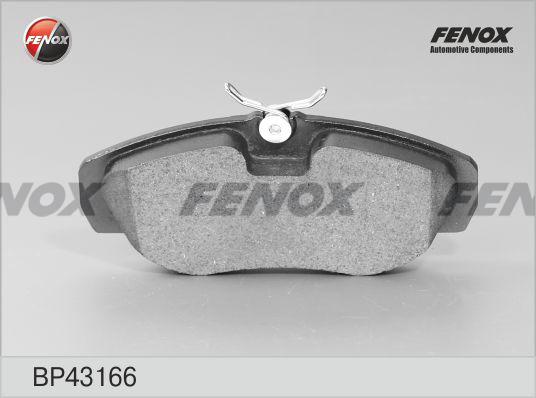 Fenox BP43166 - Kit pastiglie freno, Freno a disco autozon.pro