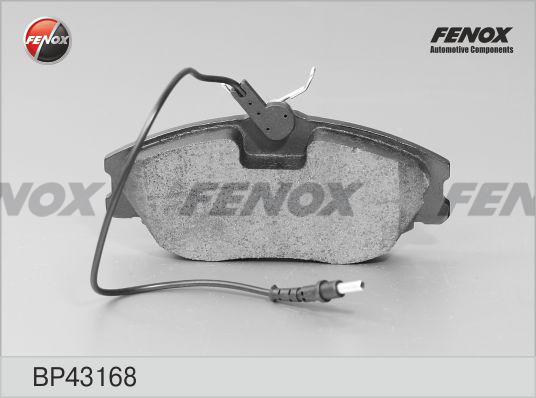 Fenox BP43168 - Kit pastiglie freno, Freno a disco autozon.pro