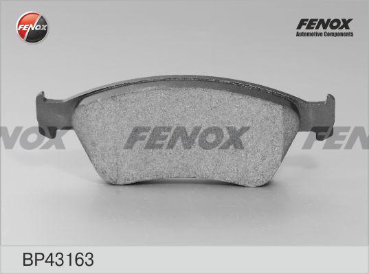 Fenox BP43163 - Kit pastiglie freno, Freno a disco autozon.pro