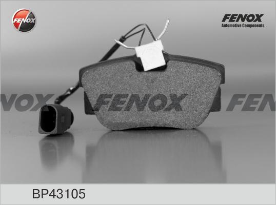 Fenox BP43105 - Kit pastiglie freno, Freno a disco autozon.pro