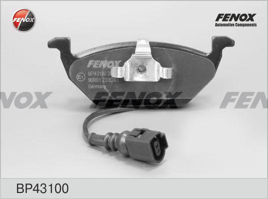 Fenox BP43100 - Kit pastiglie freno, Freno a disco autozon.pro